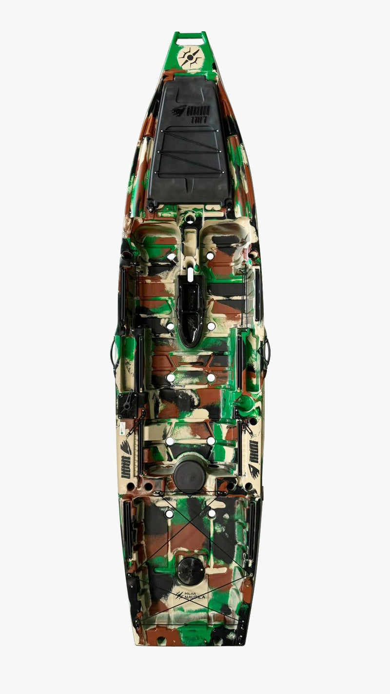 Caiaque IRON 1187 COM LEME e Itens de SÉRIE