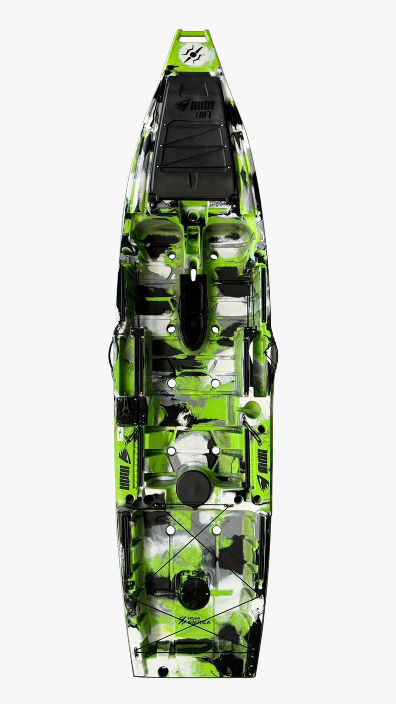 Caiaque IRON 1187 COM LEME e Itens de SÉRIE